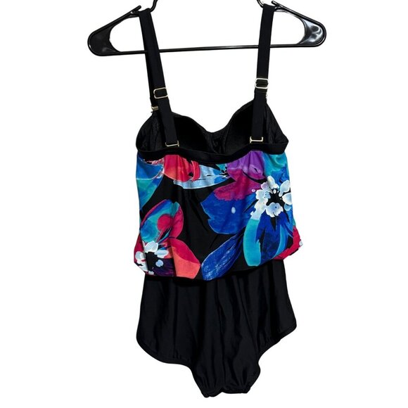 2Bamboo Women's Convertible Straps One Piece Swimsuit - Size Small - Picture 4 of 9